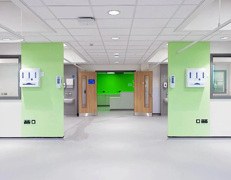 hospital ward completed construction