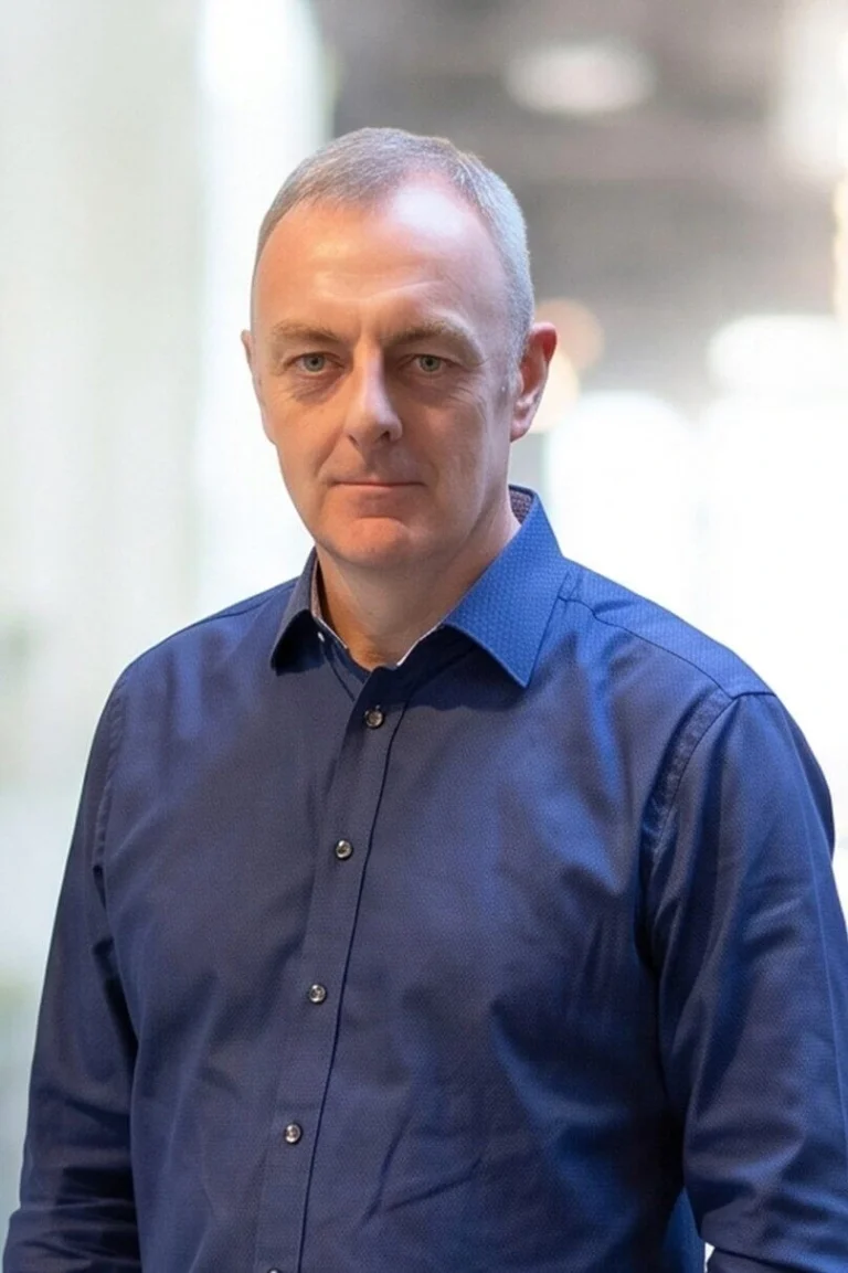 Portrait photo of Paul Styler, Financial Advisor stood in an open office