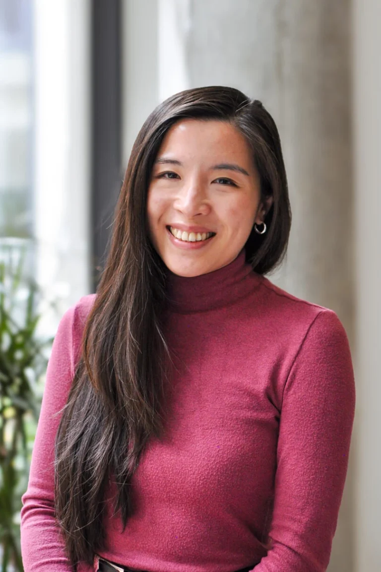 Portrait photo of Sophia Chang-Stalker, Master Planning and Strategic Advisor stood in an open office